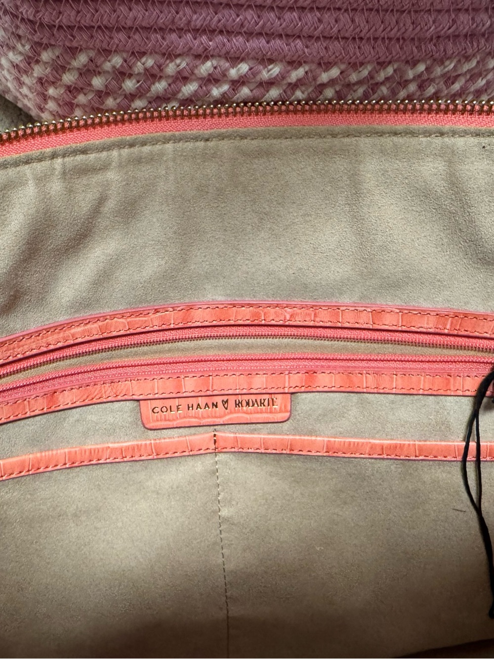 Cole Haan Pink Bag with Spikes - Picture 5 of 10